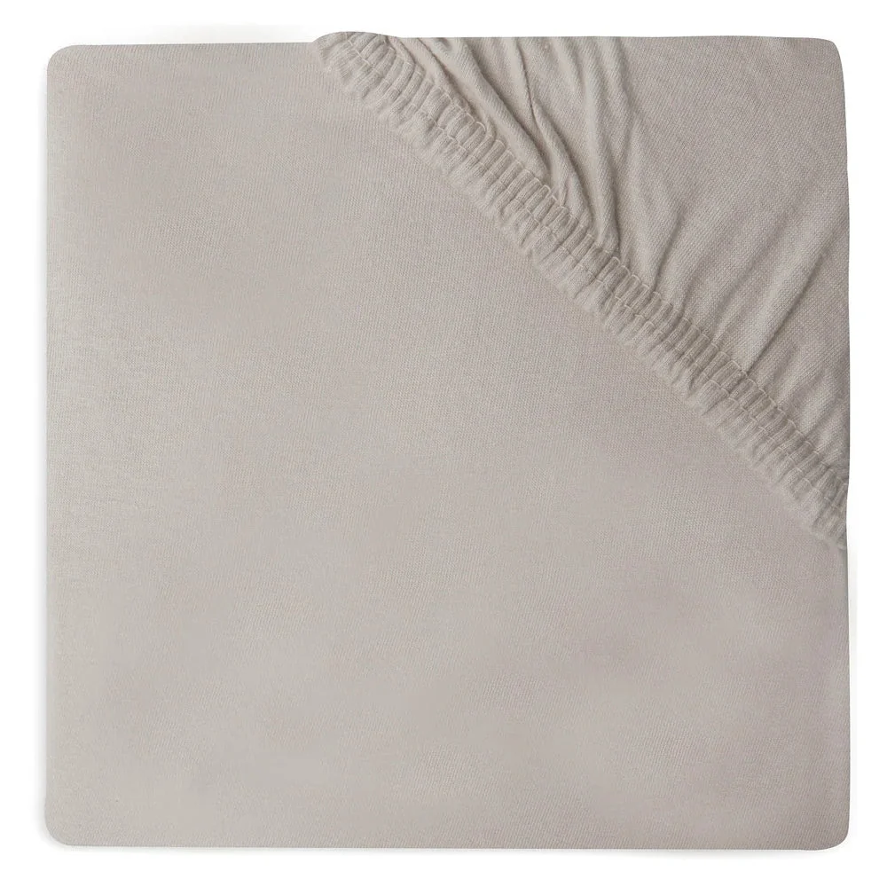 Jollein lepedő, rugalmas Jersey 75x150 Nougat