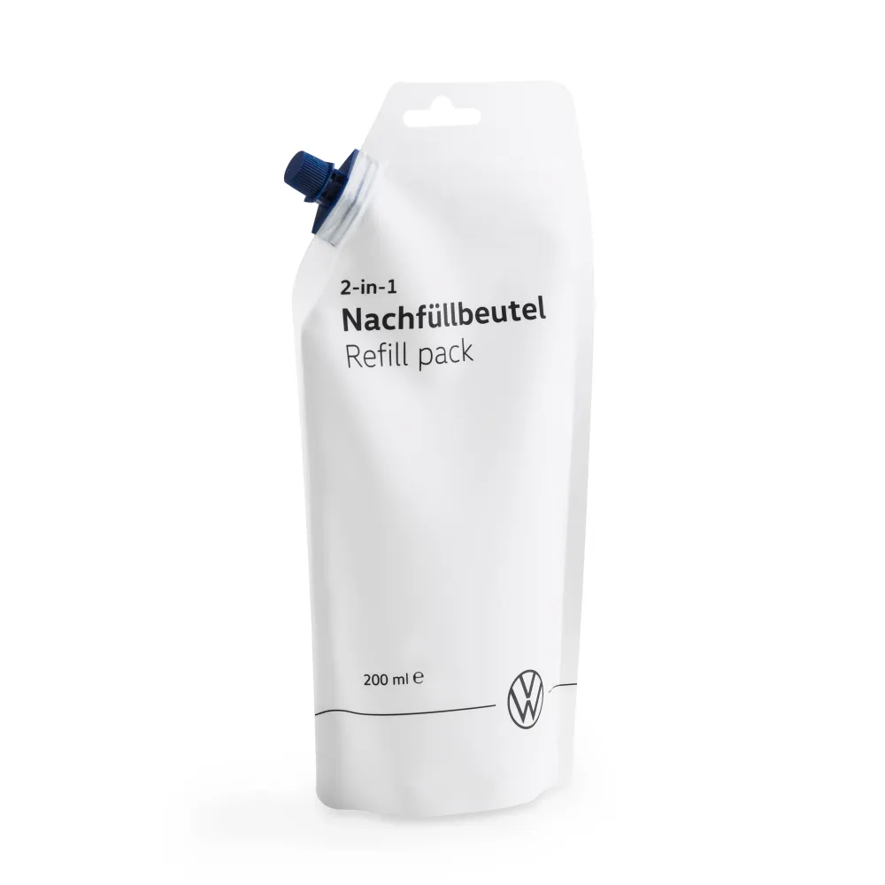 VW eredeti utántöltő tasak 200ml kijelzőtisztító utántöltő csomag, 000096311AE
