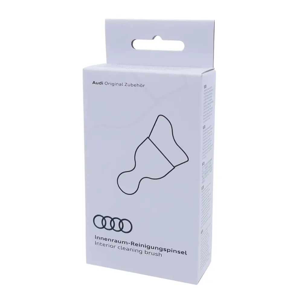 Audi Genuine beltéri tisztítókefe fekete, védőburkolattal, 85H096150