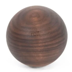 Masszázs golyó - diófa, 10 cm | rollholz