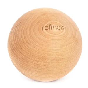 Masszázs golyó - égerfa, 10 cm | rollholz