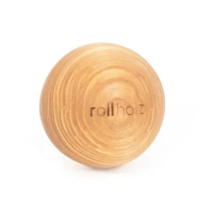 Masszázs golyó - kőrisfa, 7 cm | rollholz