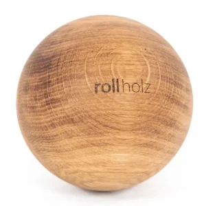 Masszázs golyó - tölgyfa, 10 cm | rollholz