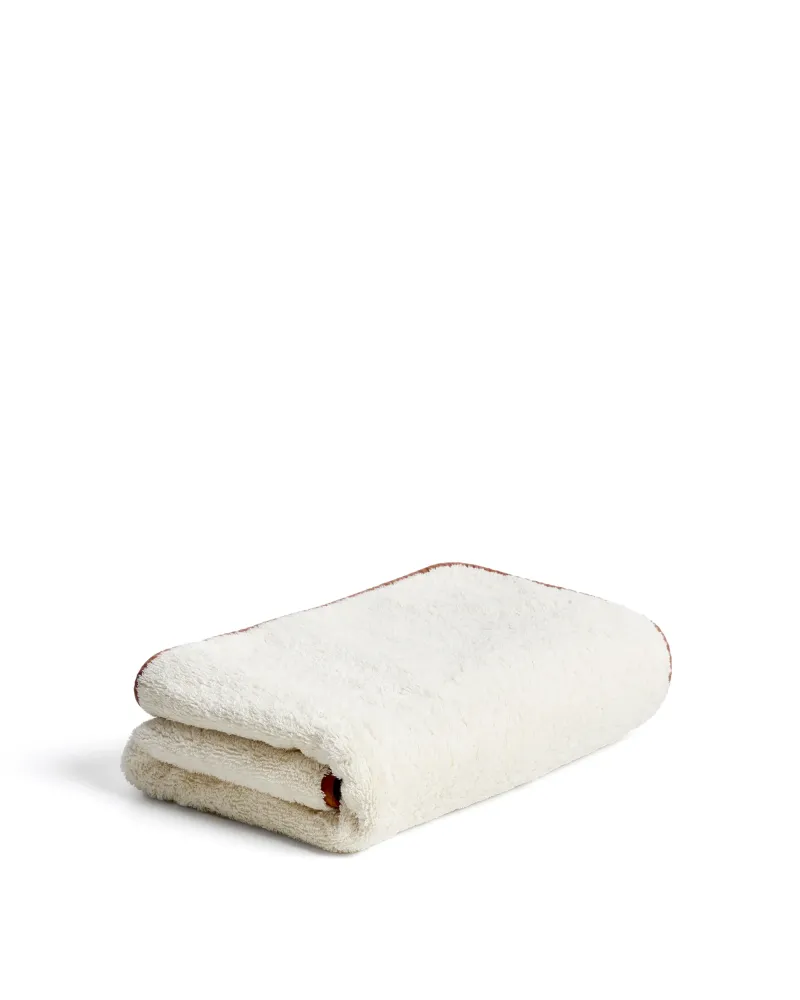 Sedora 100% pamut törölköző narancssárga kontrasztos részlettel 70 x 140cm