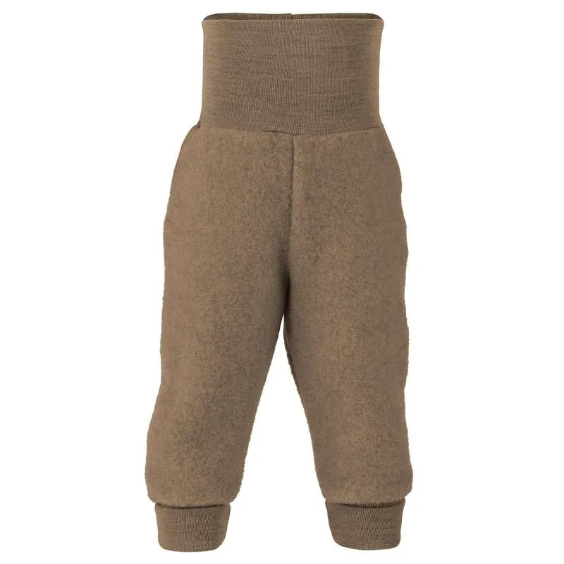 Engel Natur Baba Nadrág - Gyapjúfleece - Dió melange Home Decor Sewing