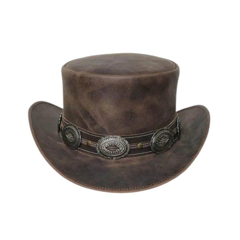 Fonalolló Sötétbarna cowboy kalap Xs