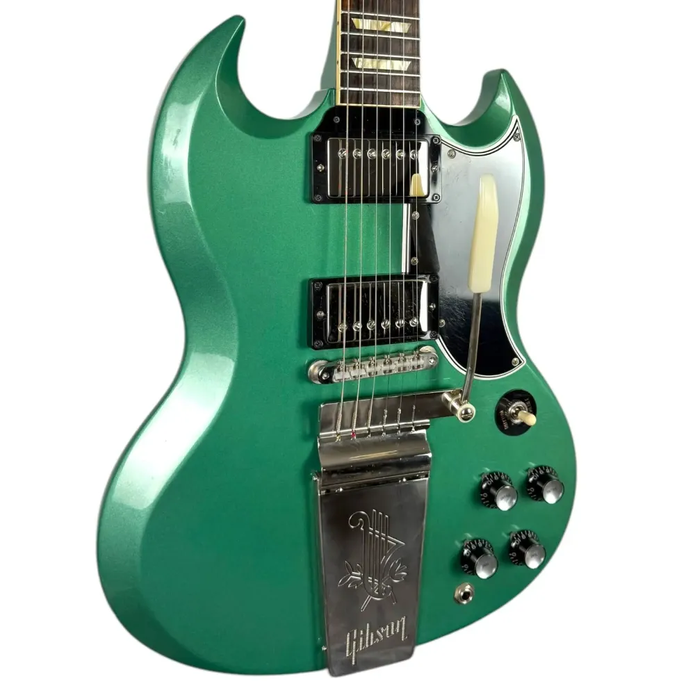 Gibson SG Custom Shop 1964 Újkiadás SG Standard 2020 - Inverness Zöld Metál