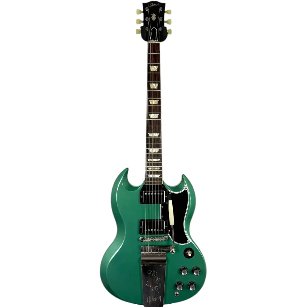 Gibson SG Custom Shop 1964 Újkiadás SG Standard 2020 - Inverness Zöld Metál