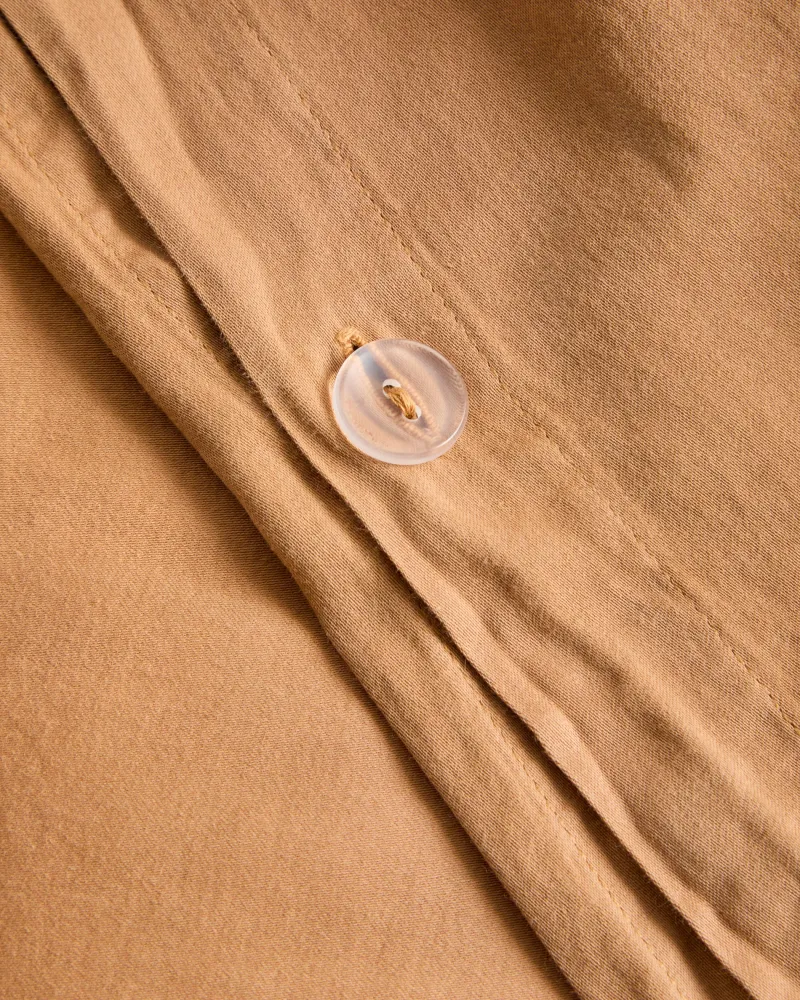 Sirale 100% pamut szatén ágyneműhuzat mosott felülettel réz színben 150/160 cm-es ágyhoz