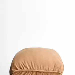 Sirale 2 db 100% pamut szatén párnahuzat mosott felülettel réz színben 50 x 80 cm