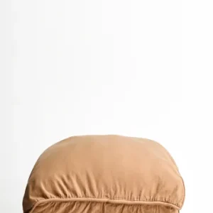 Sirale 2 db 100% pamut szatén párnahuzat mosott felülettel réz színben 50 x 70 cm