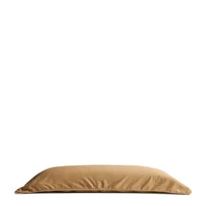 Sirale 100% pamutszatén párnahuzat, mosott felülettel réz színben 45 x 110 cm