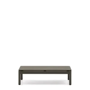 Sorells kávézóasztal zöld alumíniumból 52,4 x 91 cm