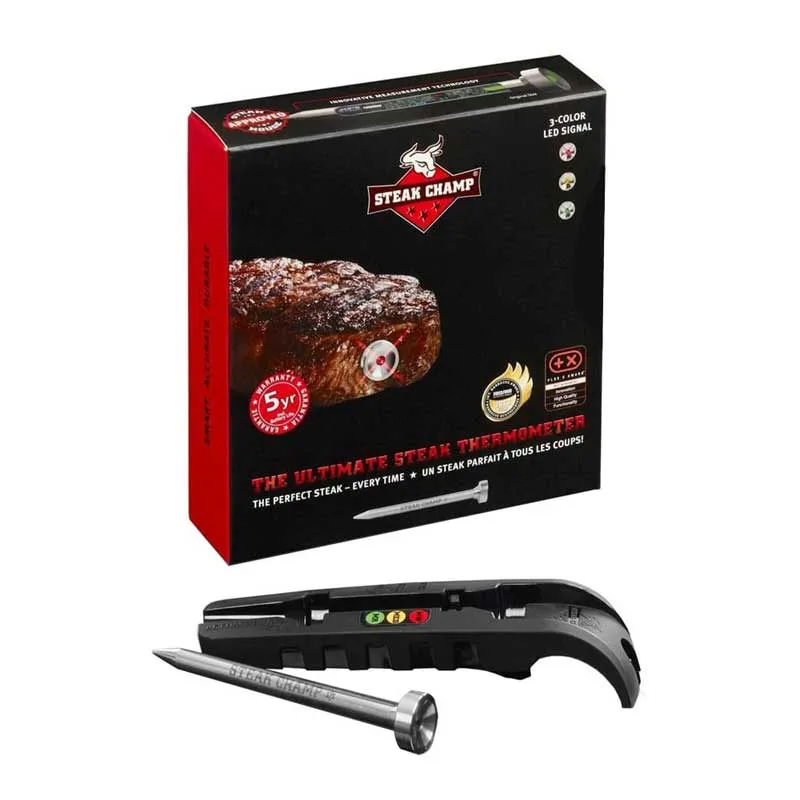 STEAK CHAMP - steak maghőmérő 3 Color 500°C