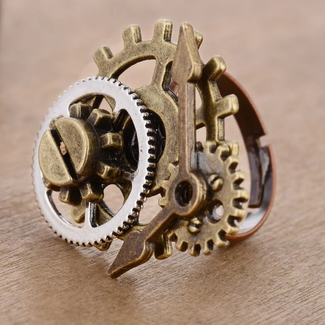 Steampunk gyűrű