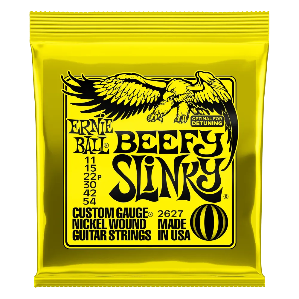 Ernie Ball Beefy Slinky gitárhúrok 11-54