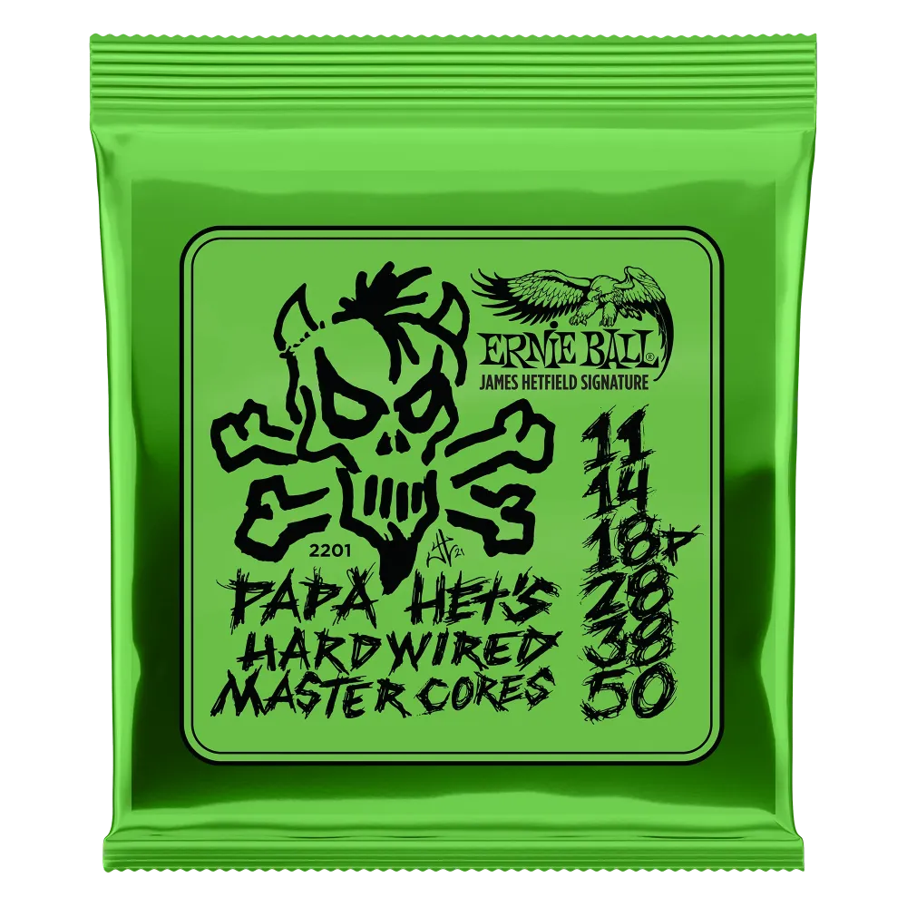 Ernie Ball Papa Het aláírásos gitárhúrok 11-50