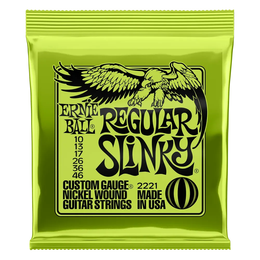 Ernie Ball Regular Slinky gitárhúrok 10-46