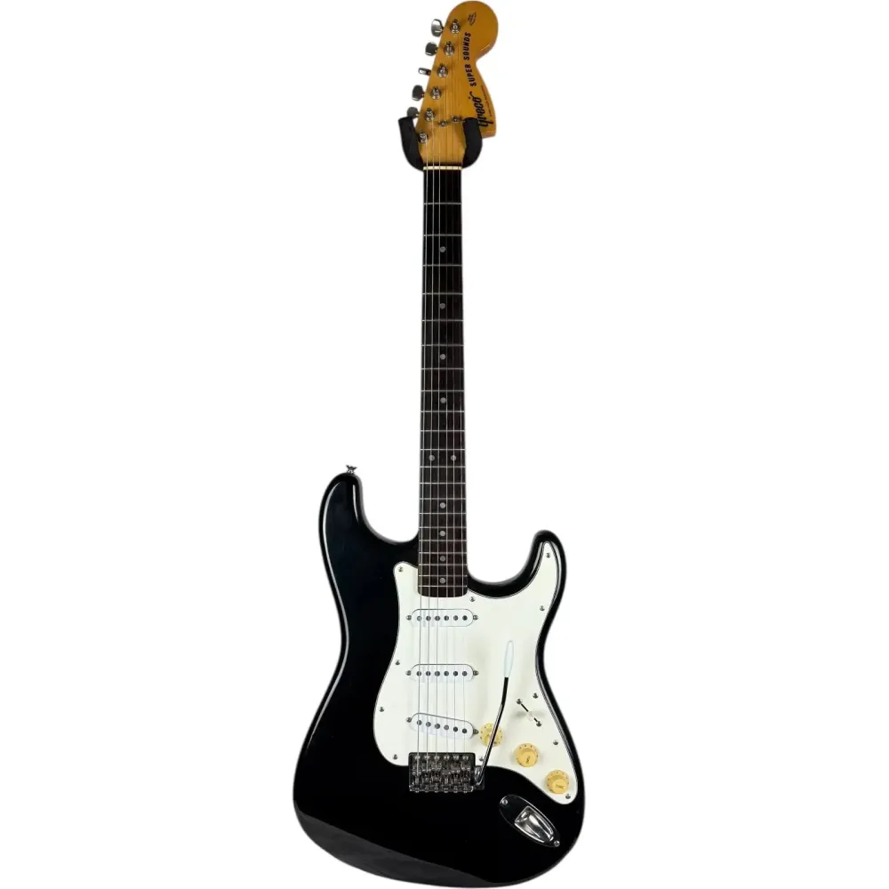 Greco Super Sounds Stratocaster 1977 - Fekete