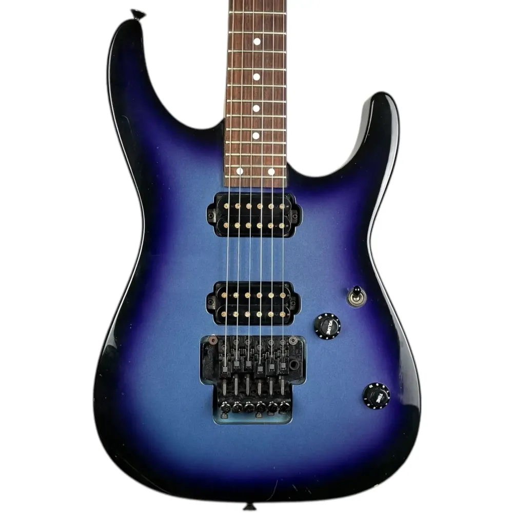 Charvel Jackson Superstrat 2001 - Kék Burst