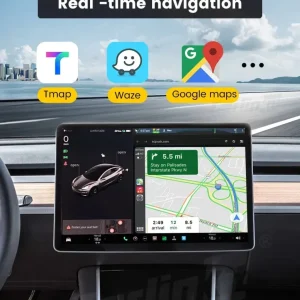Tesla vezeték nélküli adapter carPlay számára az Android és Apple eszközökhöz
