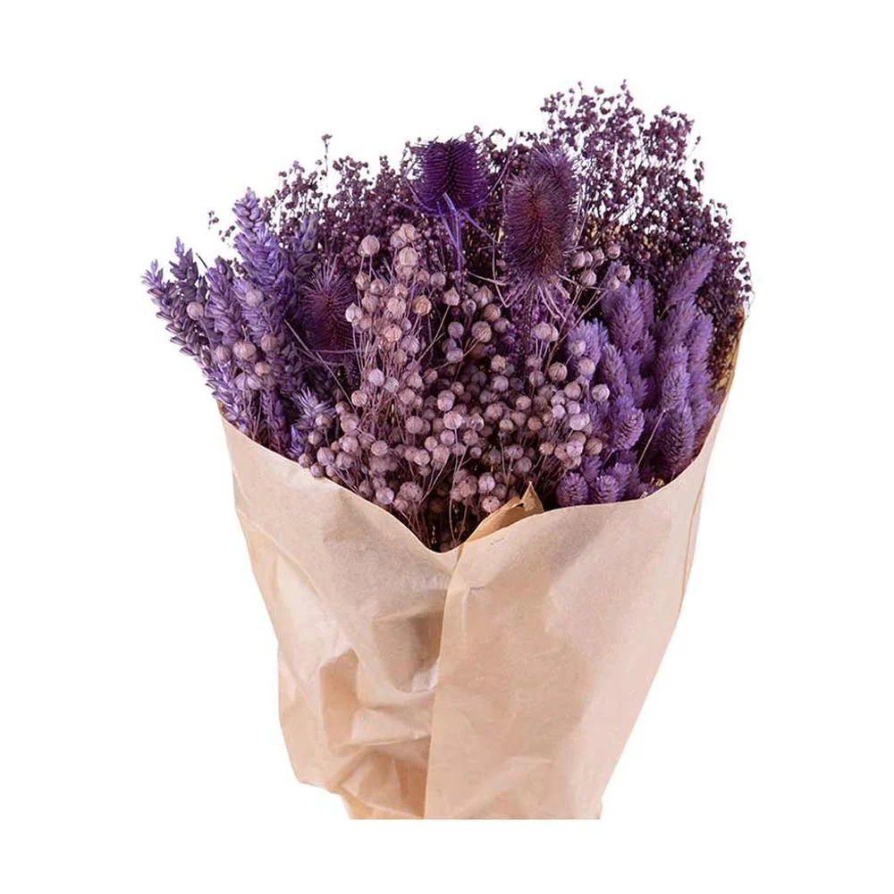 HERBA lila szárított vegyes gyógynövénycsokor Ø 30 cm