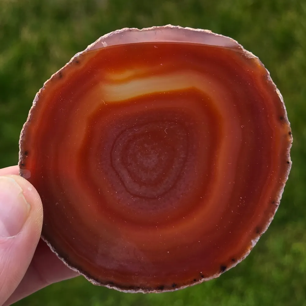 Vörös achát szelet | 8. modell