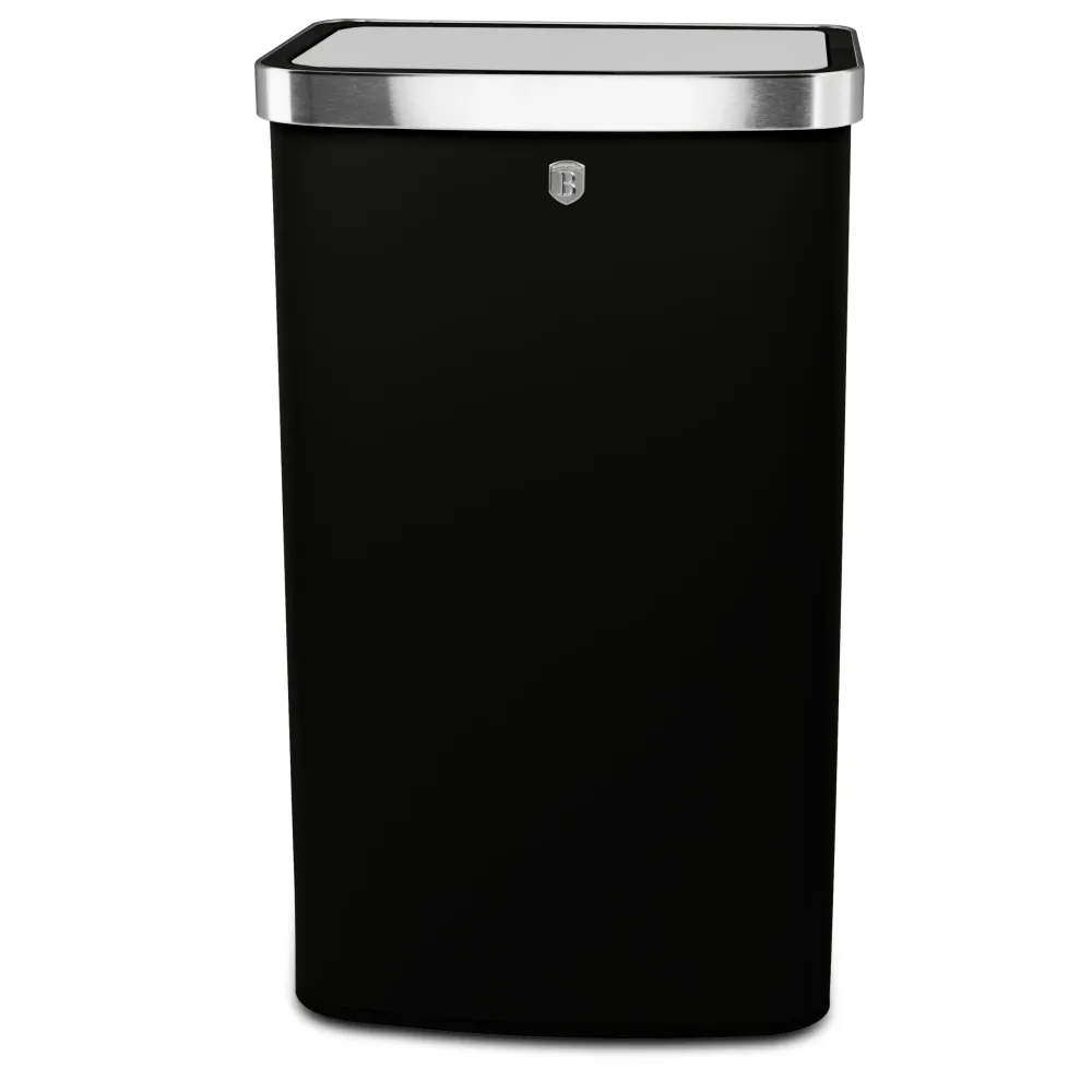 Berlinger haus Szenzoros szemetes 60 l fekete Matte Black Collection