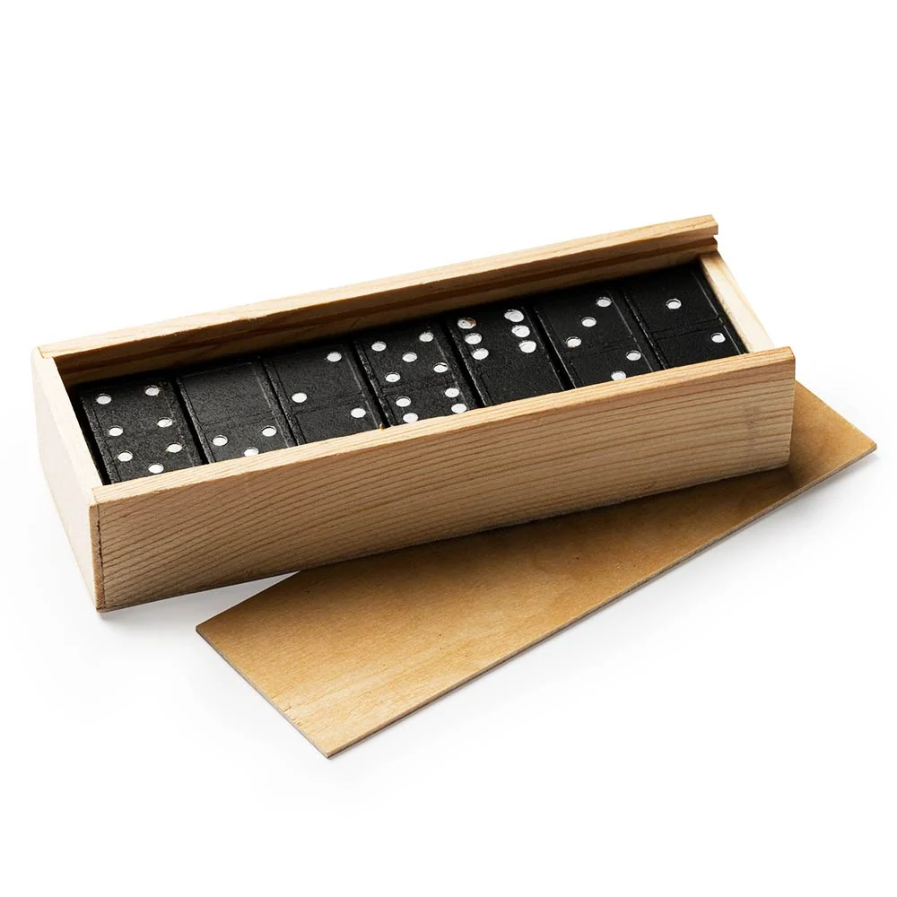 Gravírozható fa DOMINO játék