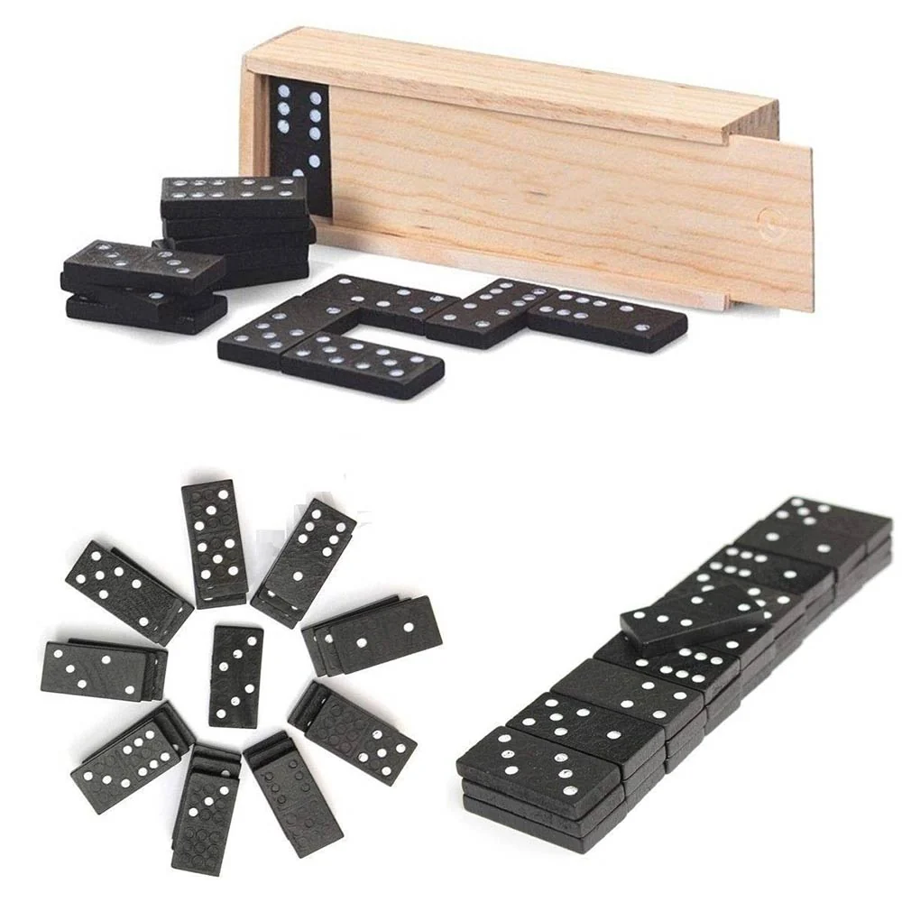 Gravírozható fa DOMINO játék