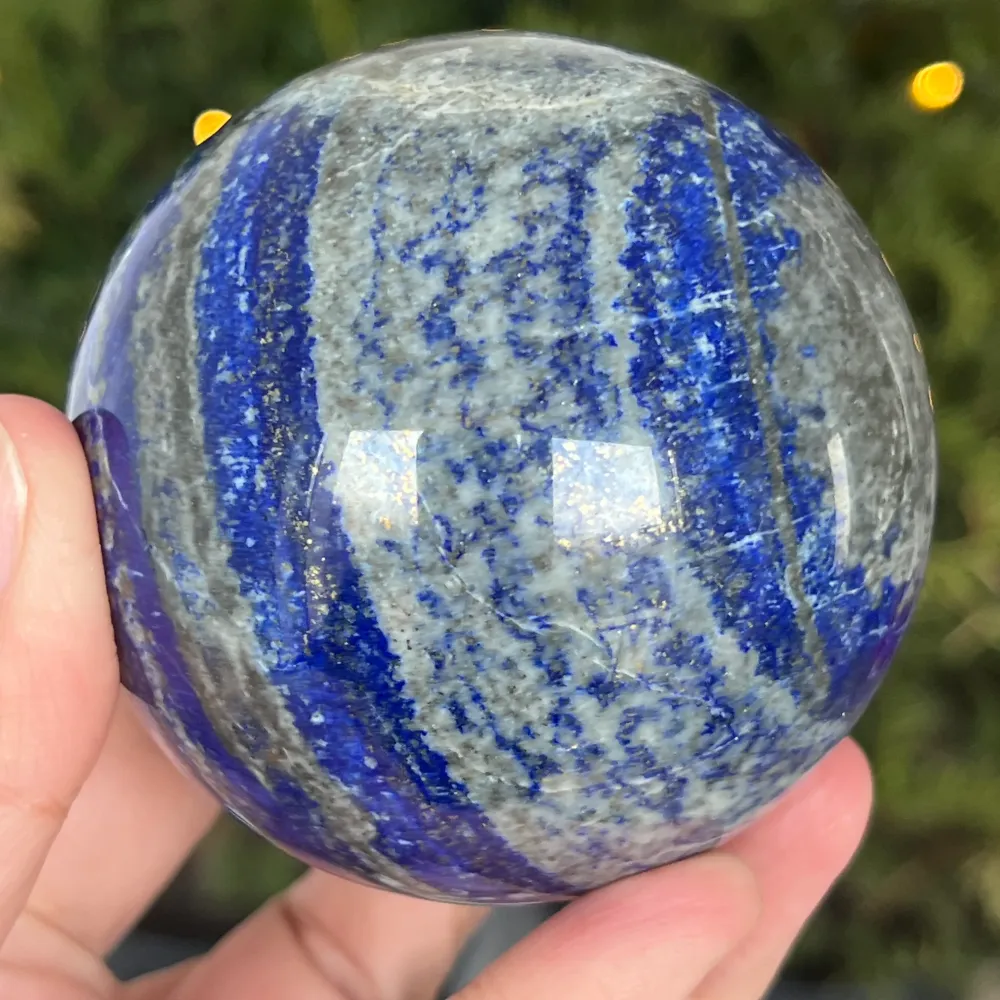 Lapis Lazuli 8-as modellű gömb