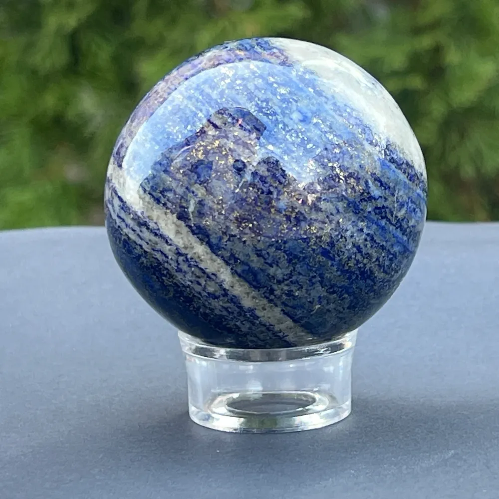 Lapis lazuli golyó modell 4