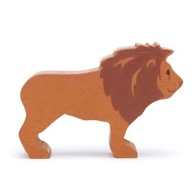 Figurine en Bois Animal De Safari - Lion
