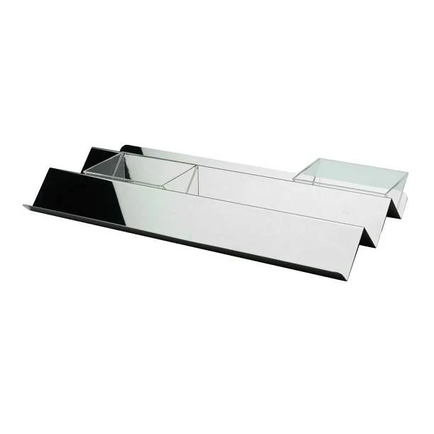 V Tray tálca