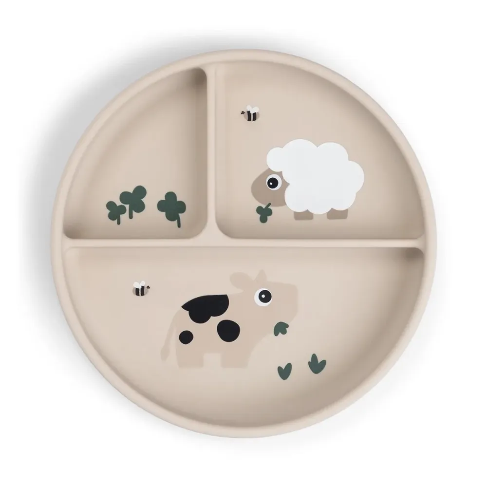 Done Deer Plate tapadókoronggal Sitick&Stay Tiny Farm Sand