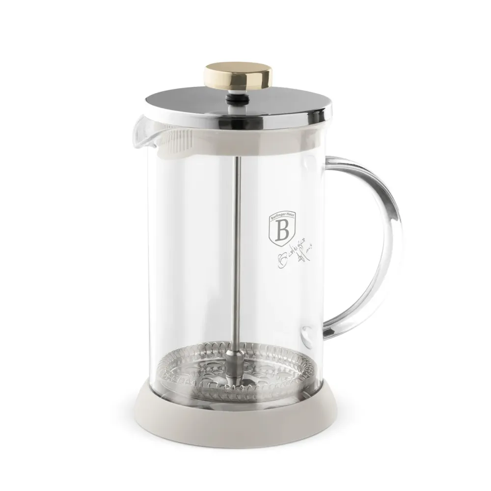 Berlinger haus Dugattyús kávé és teafőző 800 ml Sahara Collection
