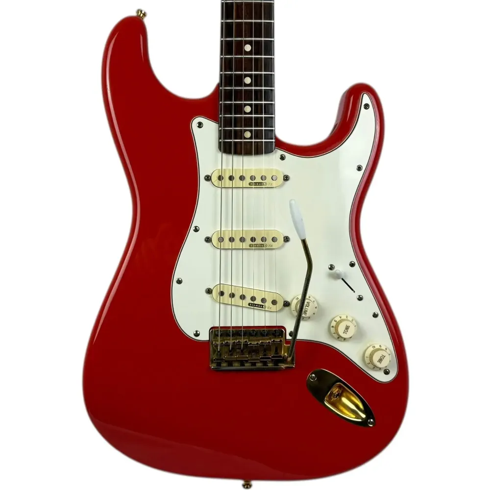 Fender Mexico Stratocaster 1998 - Piros