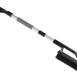 Teleszkópos kefe - kaparó, 82 - 110 cm, alumínium nyél, puha markolat