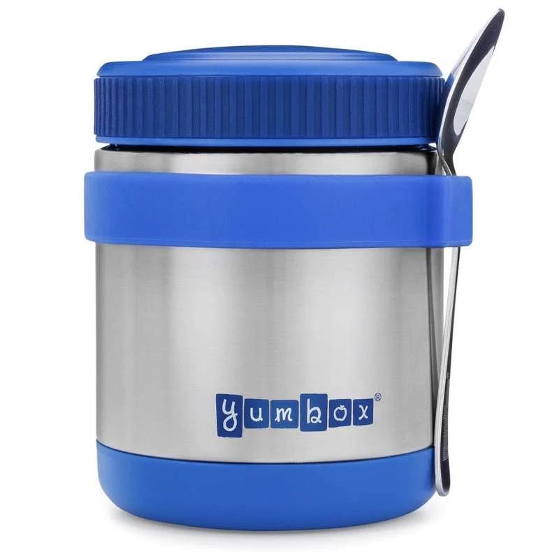 Yumbox Zuppa Termo Étel tároló kanállal - 415 ml. - Neptune Blue