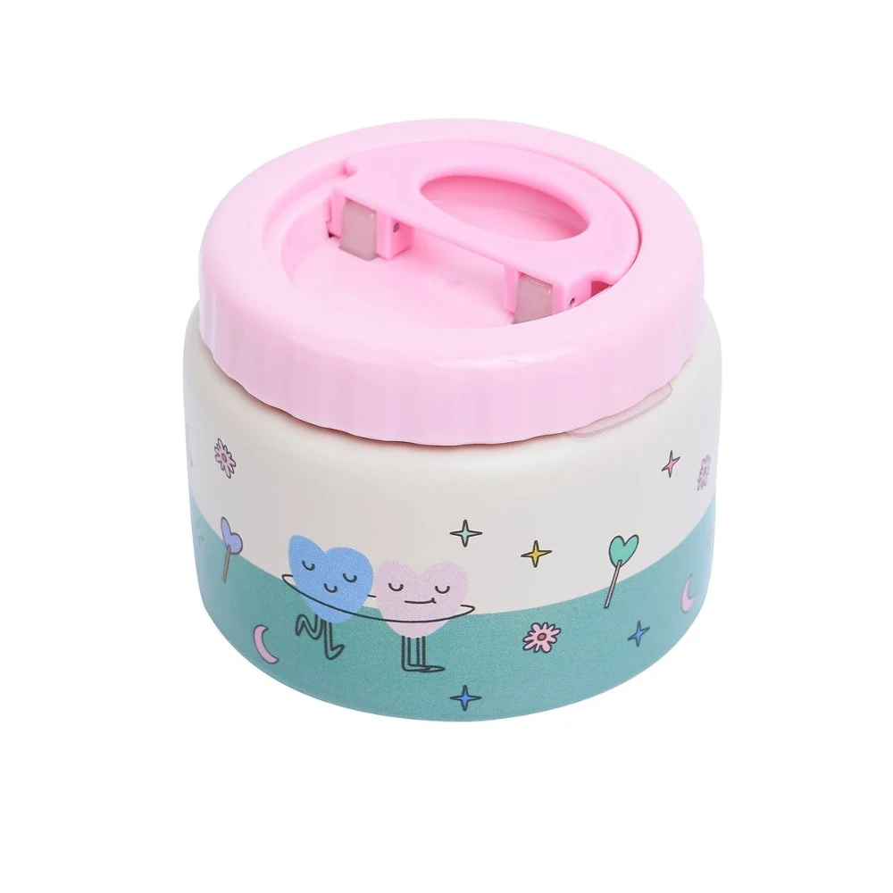 Cotton Cloud Gyermek ebéd termosz Dancing Hearts 350ml
