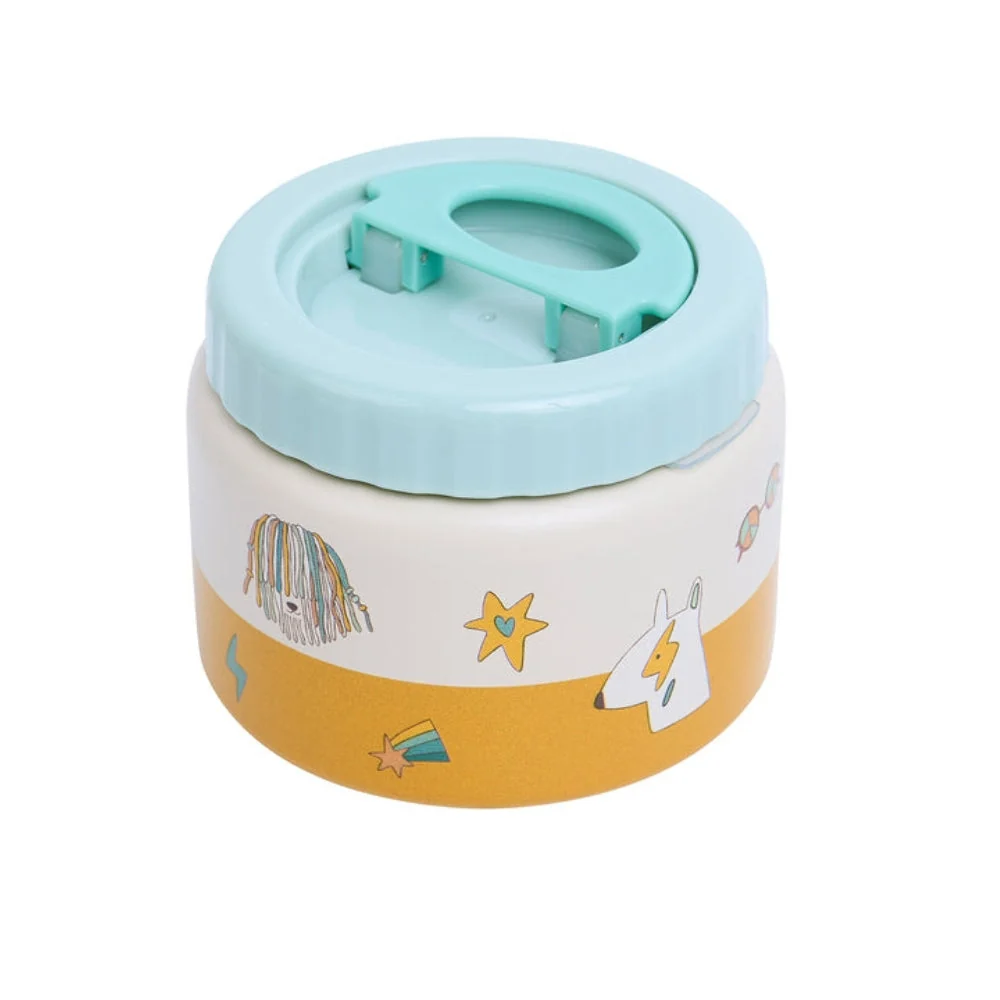 Cotton Cloud gyermek ebéd termosz Funky Dogs 350ml