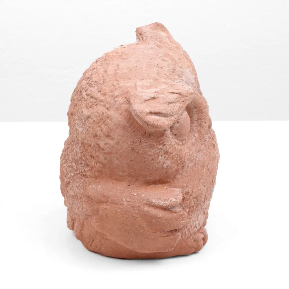 Bagoly Kerámia Figura Kicsi