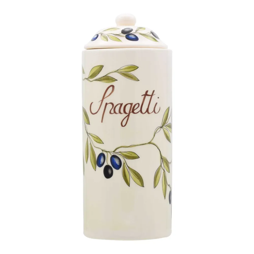 Kerámia Spagetti tartó olajbogyós