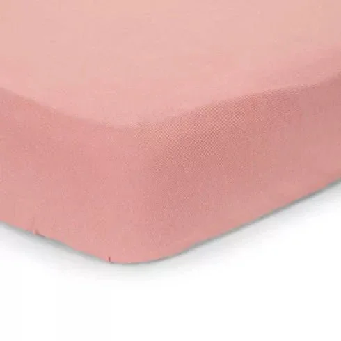 Little Dutch Gumis lepedő 70x140/150 cm - Pure Pink Blush