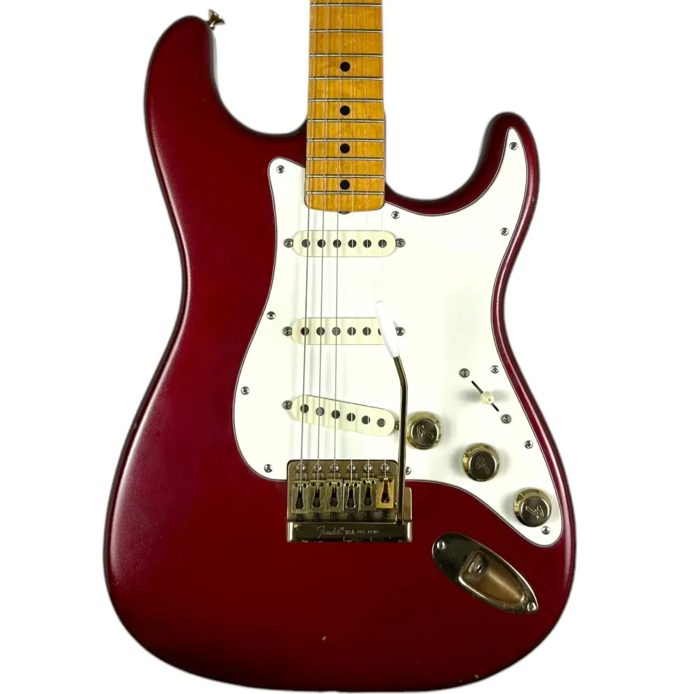 Fender Stratocaster Strat 1981 - Piros