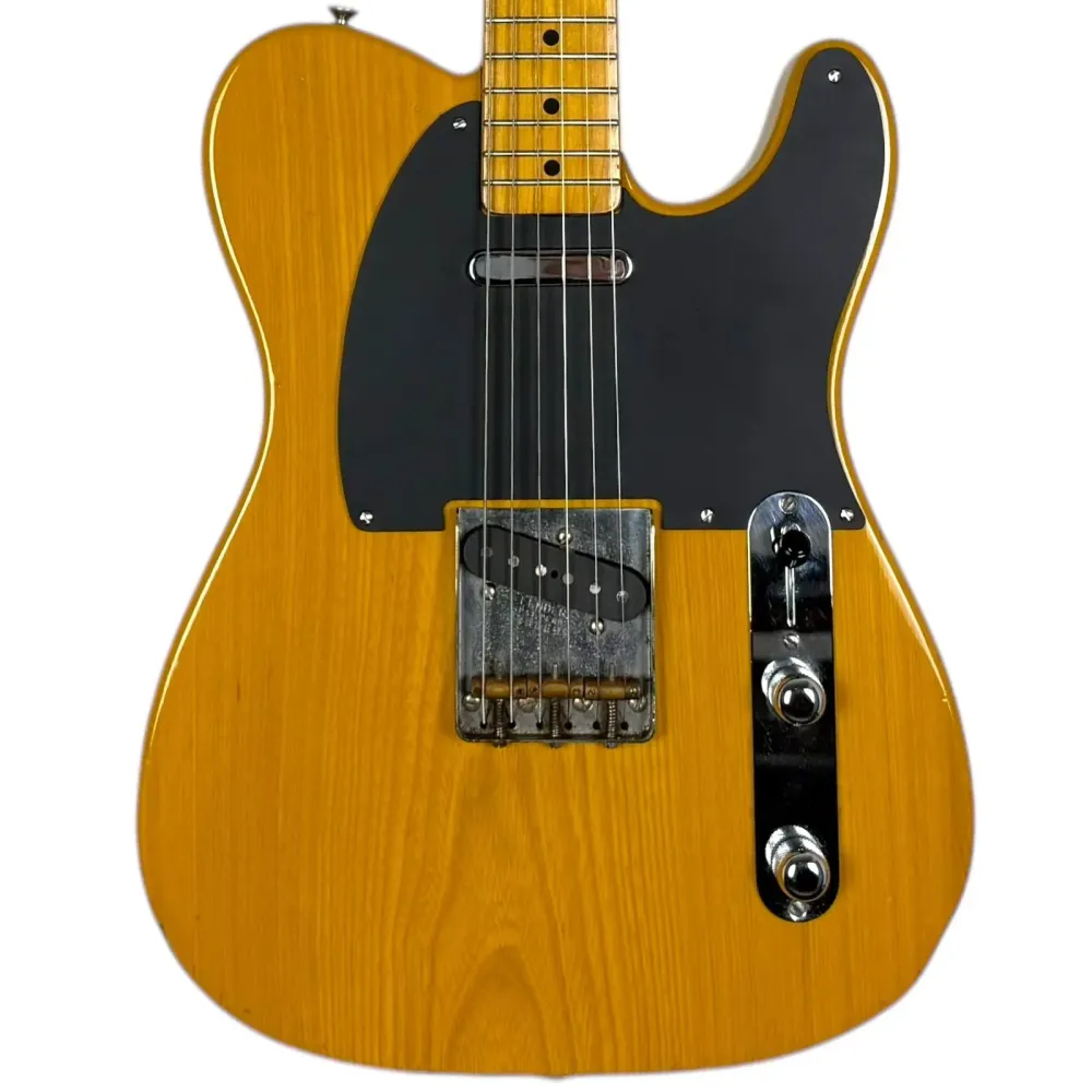Fender Japan TL52-65 ‘52 Reissue JV Telecaster 1982 - Vajkaramell szőke