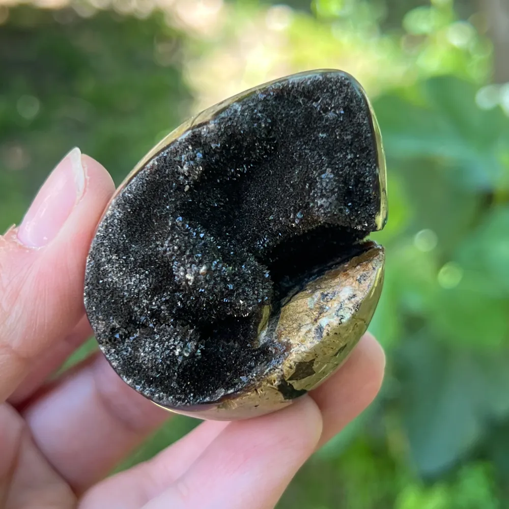 Septaria tojás Madagaszkárról mini, sárkánykő, 5-ös modell