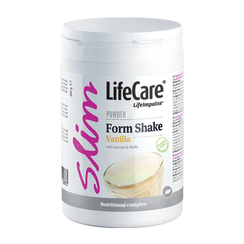 Vaníliás Form Shake, szója-, acerola- és inulin alapú