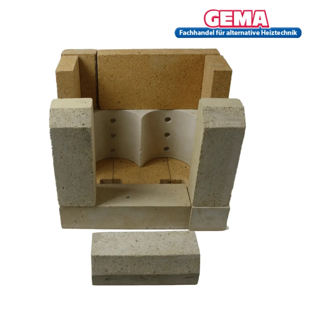 MPM DS Wood 10kW tűzálló tégla kompletten