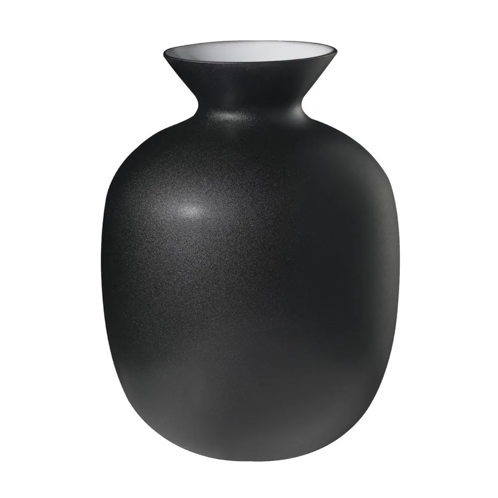 Ivv Rialto Medium váza H.24cm fekete napfogyatkozás dekoráció 8568.3